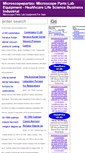 Mobile Screenshot of microscopepartzo.net